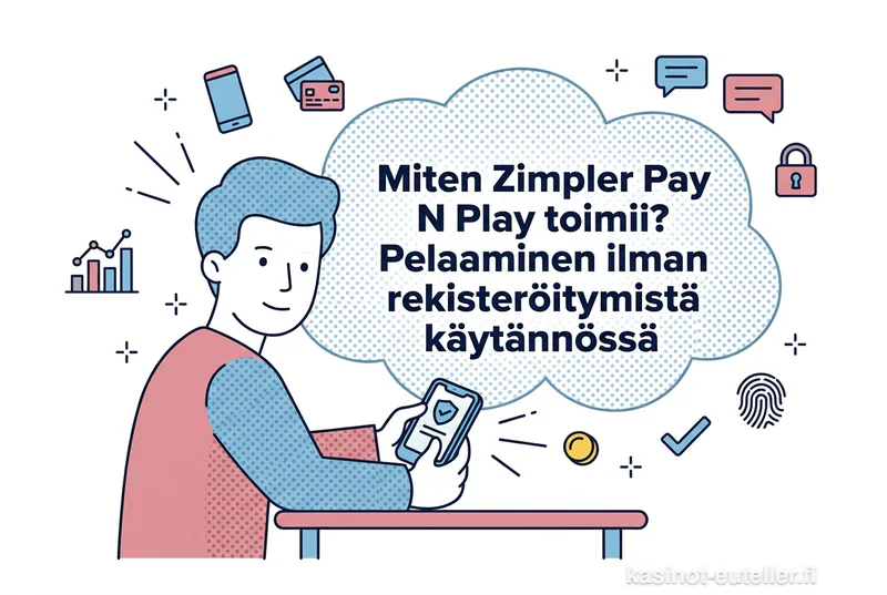 Miten Zimpler Pay N Play toimii? Pelaaminen ilman rekisteröitymistä käytännössä