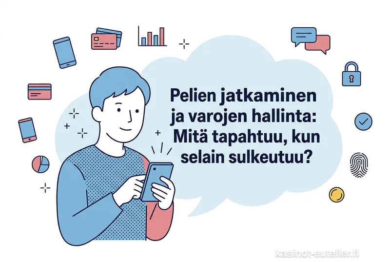 Pelien jatkaminen ja varojen hallinta: Mitä tapahtuu, kun selain sulkeutuu?