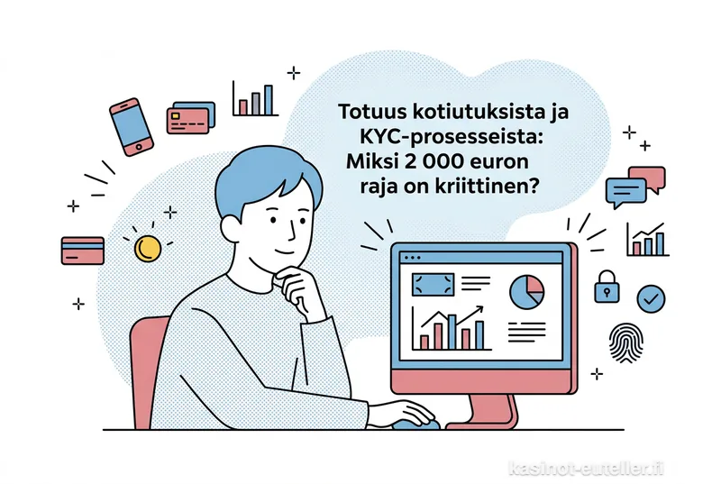 Totuus kotiutuksista ja KYC-prosesseista: Miksi 2 000 euron raja on kriittinen?