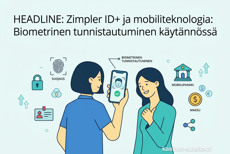 Zimpler ID+ ja mobiiliteknologia: Biometrinen tunnistautuminen käytännössä